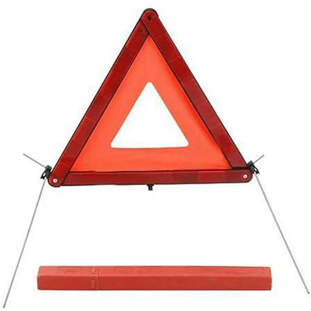 2pcs Car Warning Triangle Reflective set Emergency Breakdown High Visibility Vest Jacket Breakdown Warn Safety Folding Stop Sign
