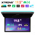 XTRONS 19.5" Android Car Roof Monitor TV Octa-core 8K IPS Car Screen Adjustable Angle to 170° with Screen Mirroring USB HDR RCA