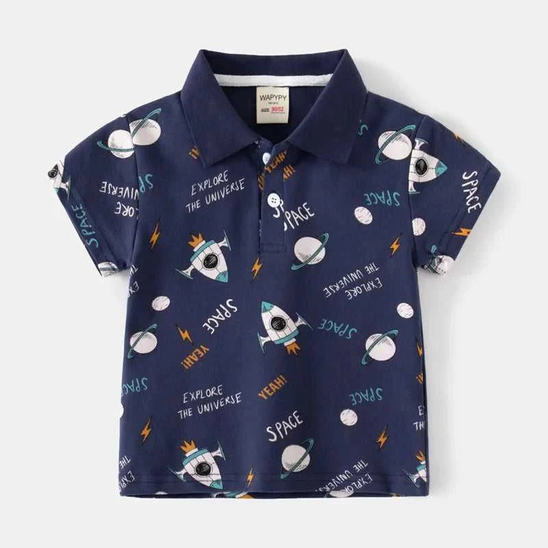 Baby Boy Toddler Polo Shirts for Children's Clothing Boys Clothes Cute Korean Polos Striped White Blue Summer Tops Kids T Shirt The jack market .AU The jack market .AU Mum & Kids: Essential Products for Every Family $ 28 14:200004889#TSD14;200000463:200661897#6-7 Years - Size 130