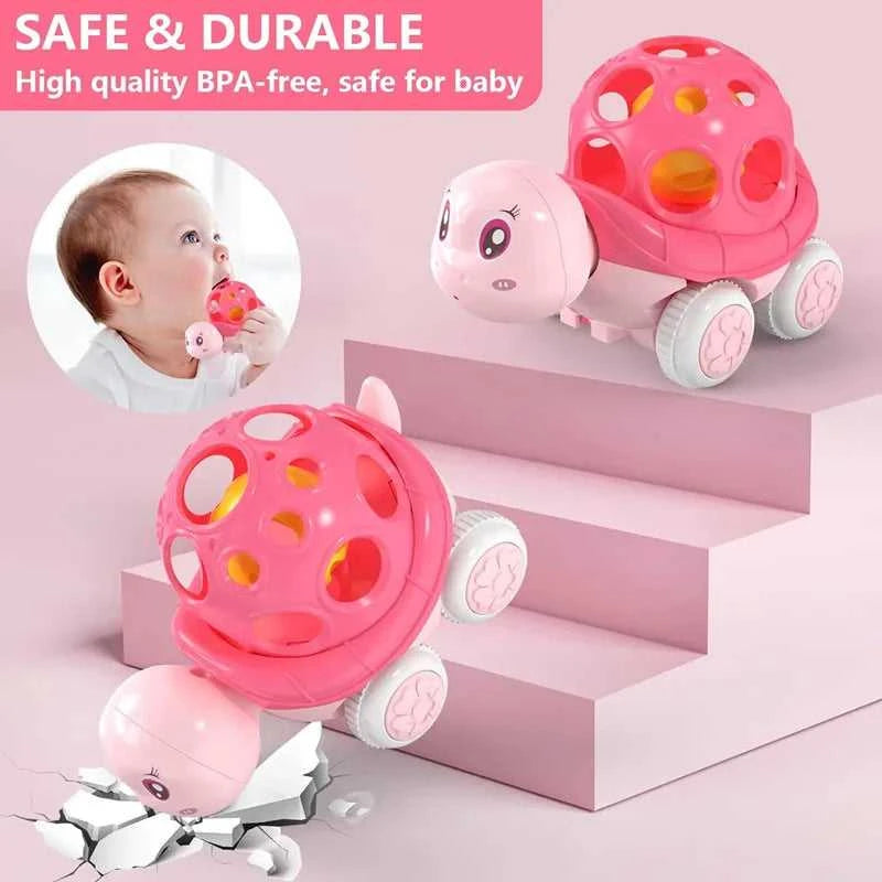 Baby Car Toys for 6 12 Months Friction Car Infant Soft Rubber Inertial Push and Go Vehicles Roll Car Hand Rattle Gift for Kids The jack market .AU The jack market .AU Little Wonders $ 49 14:350852#Taxi
