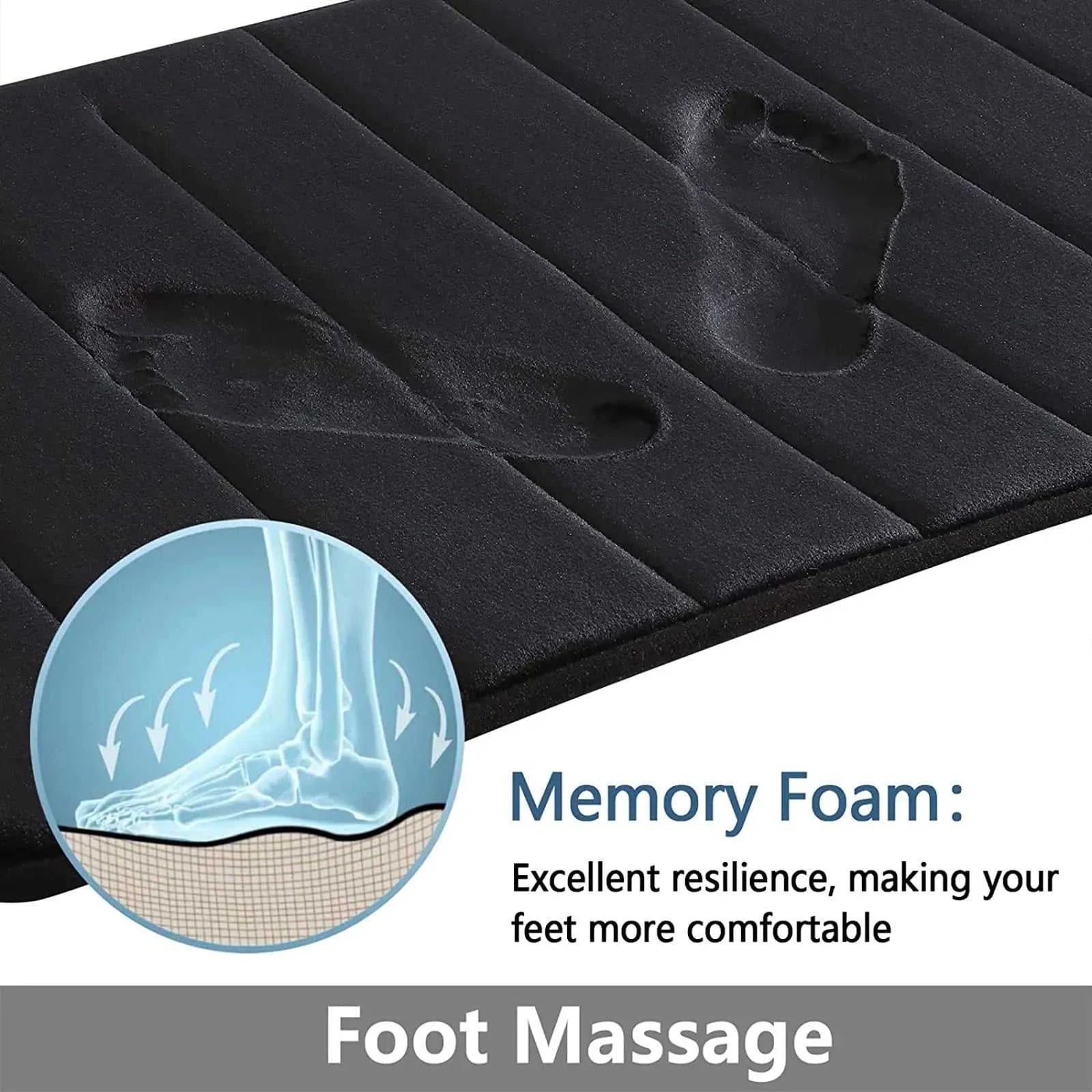 1/2/3Pieces Memory Foam Bathroom Mat Set Non-slip Bath Mat Super Absorbent Water Bathroom Floor Mat Machine Washable Toilet Rug The jack market .AU The jack market .AU $ 28 14:366#Navy;183:200007741#B 50x80CM
