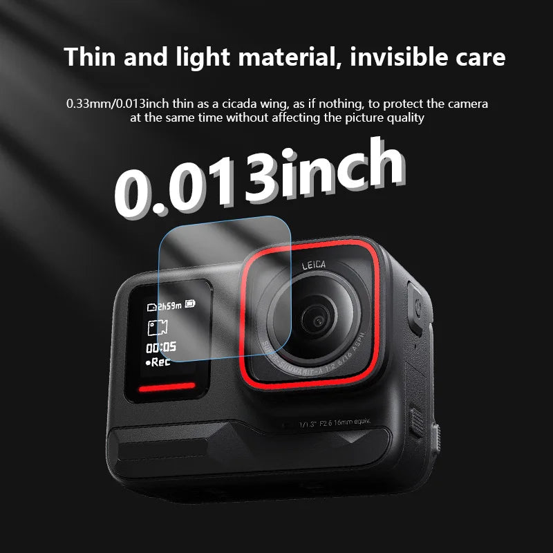 STARTRC Storage Shoulder Bag Case for Insta360 ACE Pro 2 Camera Accessories Waterproof PU Case Silicone Body Cover Glass films