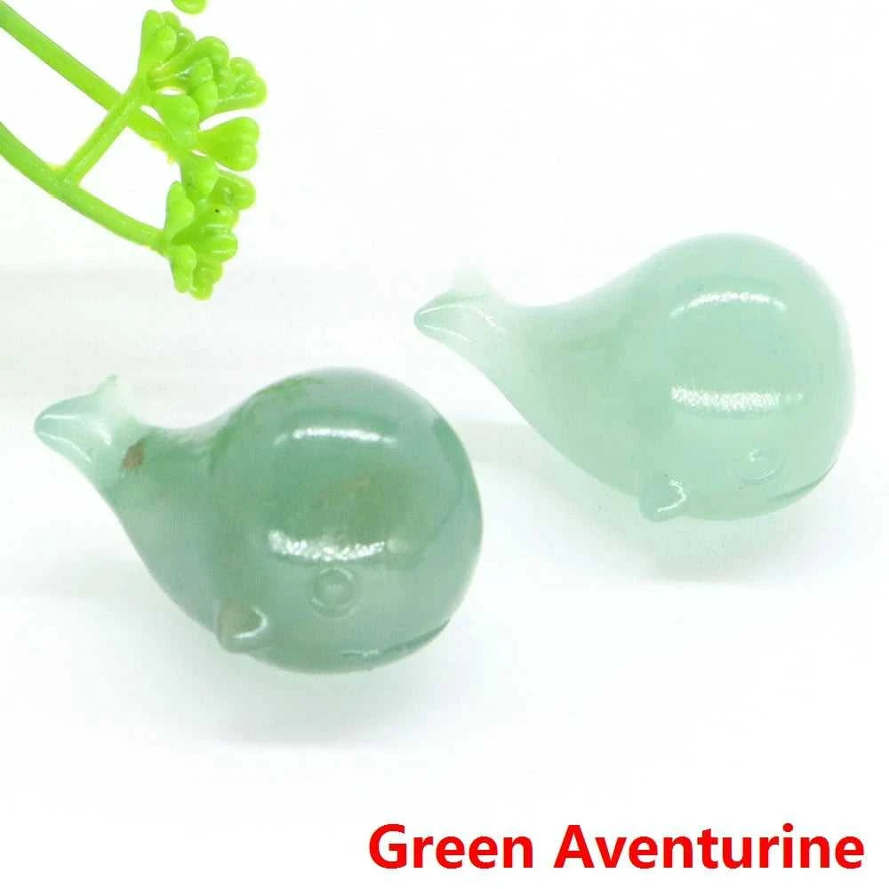 1.2" Mini Cute Whale Statue Natural Stone Crystal Carved Healing Animal Figurine Reiki Gemstone Crafts Home Decoration Wholesale The jack market .AU The jack market .AU Home $ 27 14:350851#Leopard Skin Jasper;5:200000990#1 pc