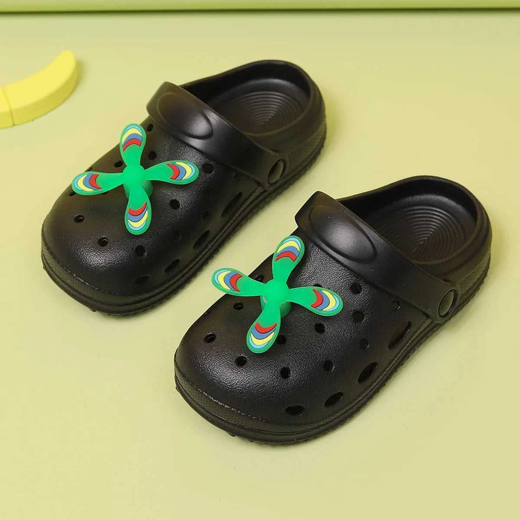 Summer Kids Home Slippers Sandals Garden Shoes Soft Anti-Slip Cute DIY Design Hole Baby Shoes Sandy Beach Boys Girls The jack market .AU The jack market .AU Mum & Kids: Essential Products for Every Family $ 25 14:173#Black;200000124:150#19-20(Inner 14cm)
