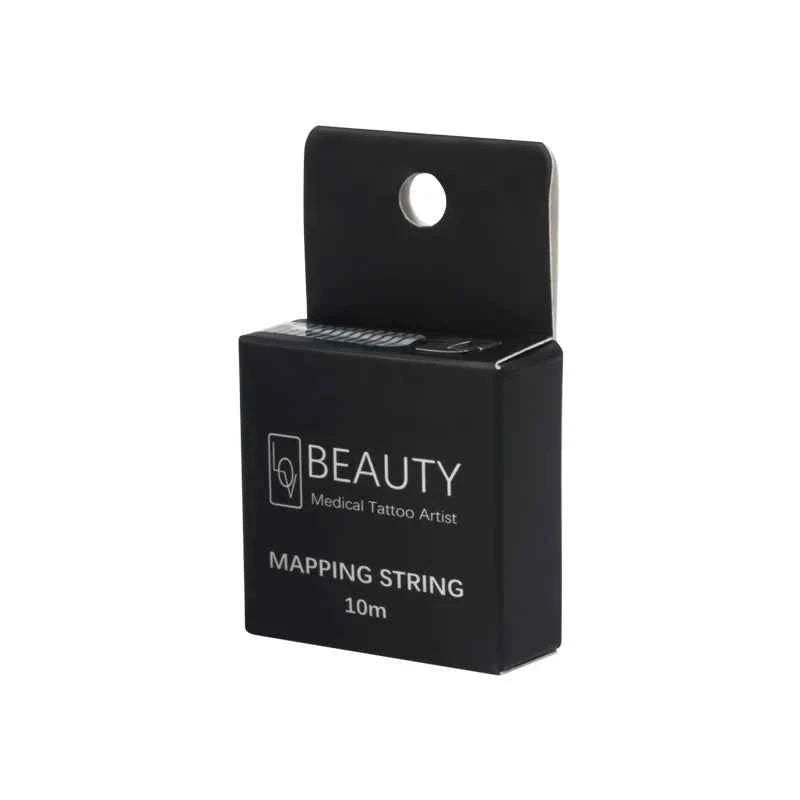 Microblading Mapping String - Liquid-Free Eyebrow Positioning Tool for Perfect Makeup Application