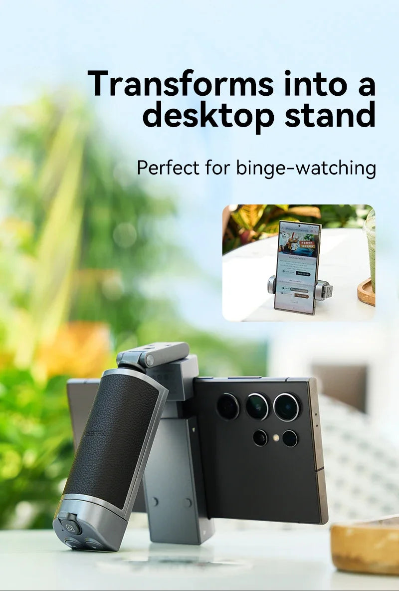 TELESIN Phone Camera Multi-function Selfie Handle Bluetooth Phone Stand Selfie stick Remote Control Adapter Grip Handle Holder