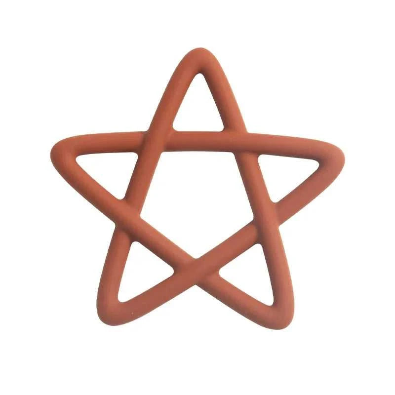 Food Grade Baby Soft Silicone Pentagram Teether Toys for Toddlers Teething Chewing Molar Toy Newborn Infant Accessories BPA Free The jack market .AU The jack market .AU Mum & Kids: Essential Products for Every Family $ 21 14:365458#star sage green