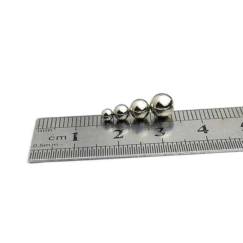 LM Magnetic Nipple Clamps - 2pcs Non-Piercing Strong Bondage Balls for Couples - Explore Your Sensuality