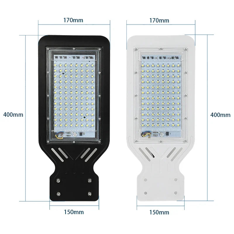 LED Street Lamp 100W AC 110V 220V 230V 240V Outdoor Floodlight Spotlight IP65 Waterproof Garden Road Street Pathway Pole Lights - Jack market 1988Jack Market 1988