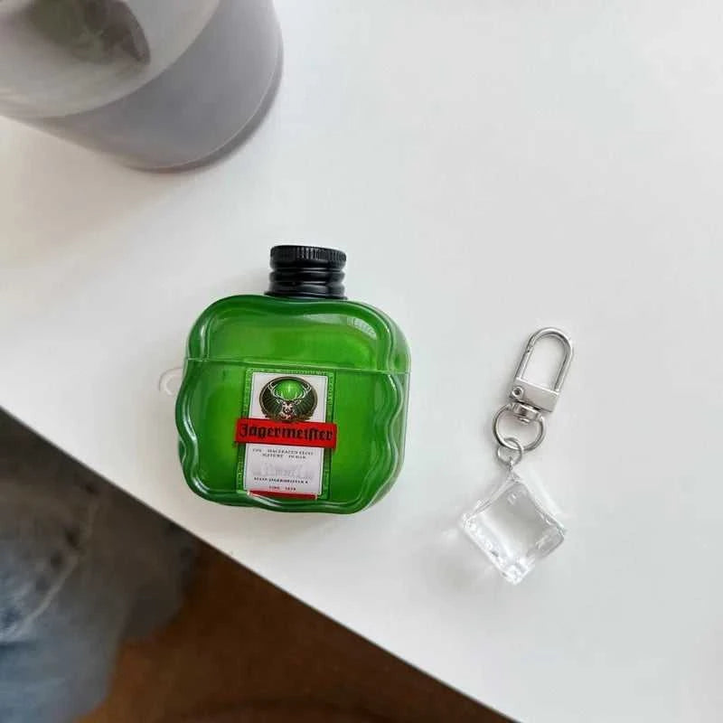 Soft Protective Case for AirPods Pro/1/2/3, 3D Green Liquor Bottle Design, Anti-Scratch Anti-Slip Cute Earphone Cover The jack market .AU The jack market .AU Accessories Electronics $ 57 14:1063#A;5:872#Airpods 1 2