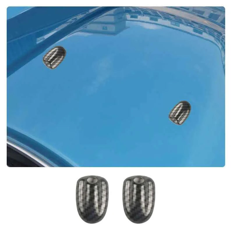 MINI Cooper Union Jack Wiper Nozzle Cover - Stylish Water Spray Accessory for F54 F55 F56 F57 F60 (2015-2022)