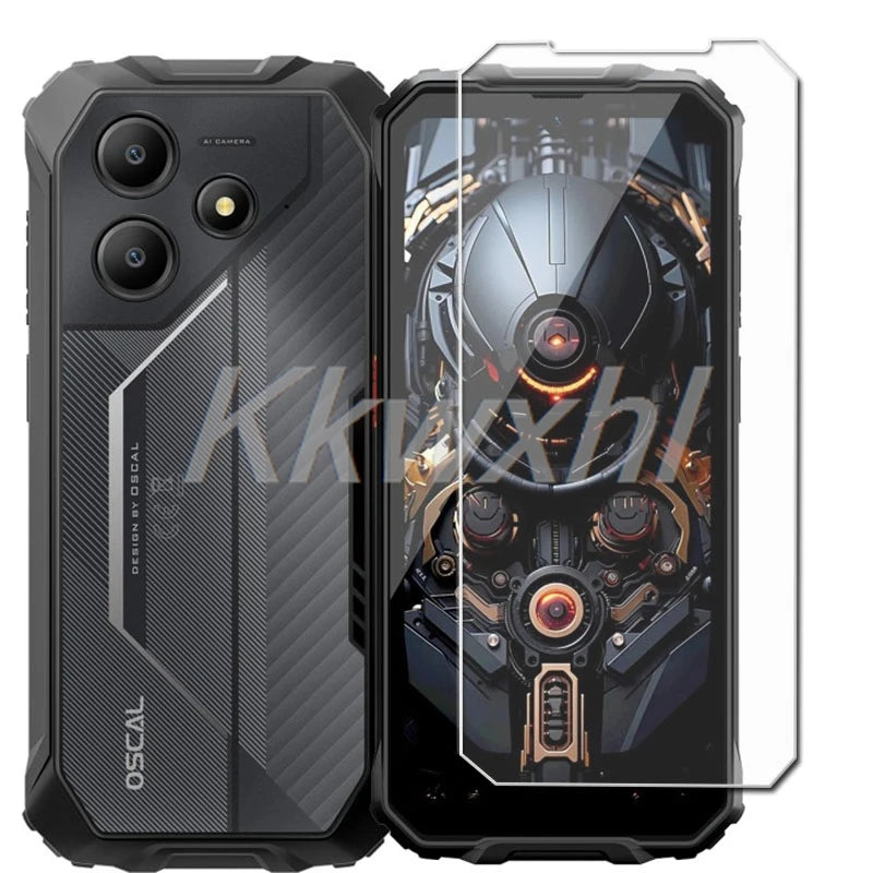 Blackview Oscal Marine 2 Tempered Glass Screen Protector - 2 Pack, 6.56" Crystal Clear Protection
