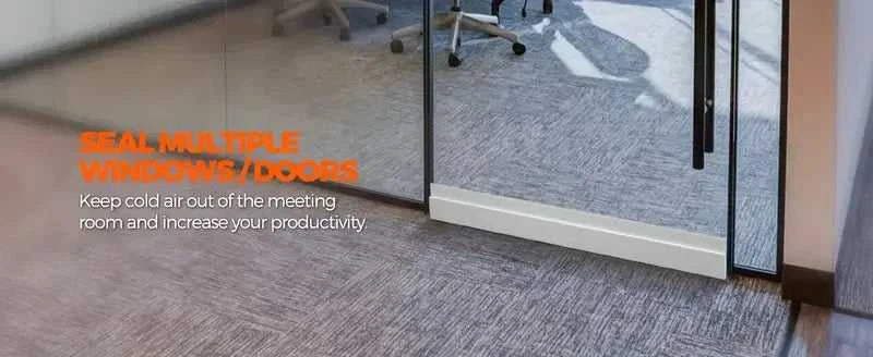 Silicone Door Draft Stopper, Under Door Draft Blocker, Insulator Door Sweep Weather Stripping, Noise Stopper, Strong Adhesive The jack market .AU The jack market .AU Home $ 53 14:193#black