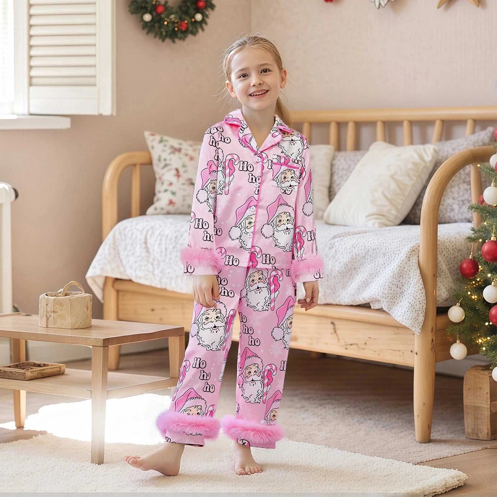Family Matching Christmas Pajamas Sets Santa Letter Holiday Satin Loungewear Sleepwear Dad Mom Kids Pajamas Xmas Look Pyjama The jack market .AU The jack market .AU Mum & Kids: Essential Products for Every Family $ 48 14:771#1pcs only;5:200661902#Boy 6T
