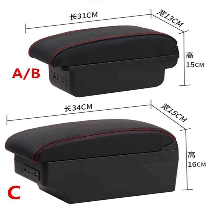 Radaniva Armrest Box for LADA Niva - Stylish Central Storage with Handrail