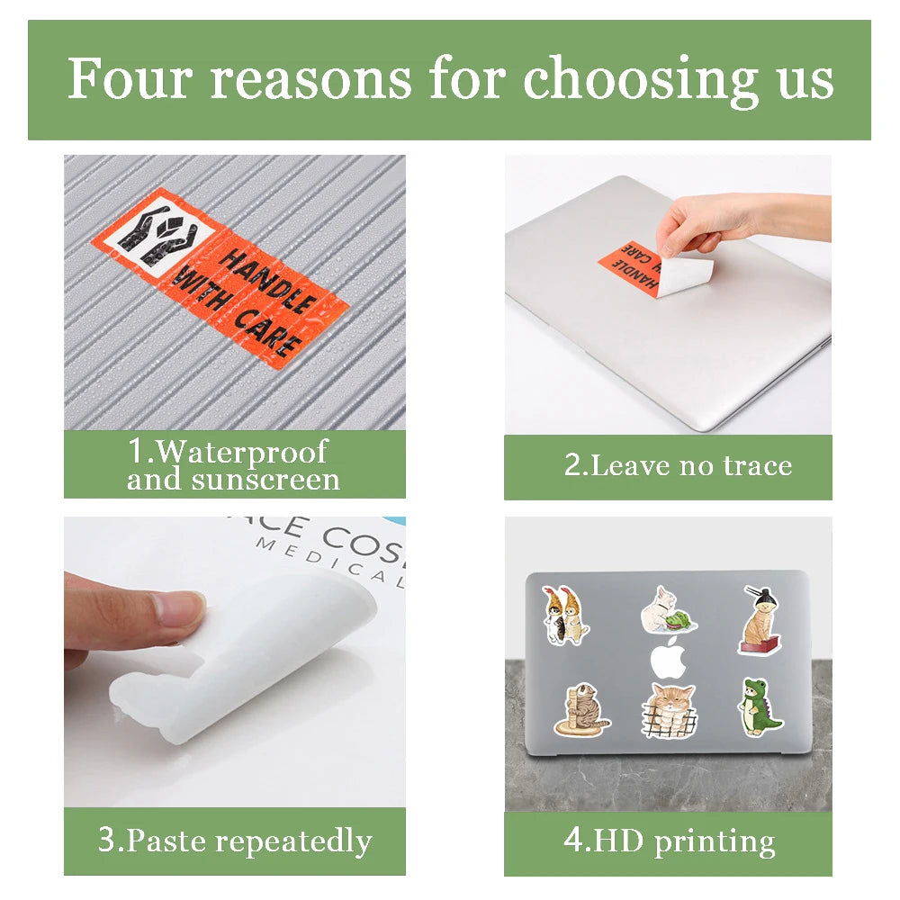 35PCS Yellowed Old Newspaper Vintage Parchment Retro Stickers Decals DIY Car Suitcase Scrapbook Phone Laptop Bike Sticker
