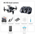 V30 Mini Drone 4DRC with Camera HD 4K 1080P FPV RC Drones Profesional Five-sided Obstacle Avoidance Helicopter Drone Toy The jack market .AU The jack market .AU Drones $ 85 14:10#Black-1B