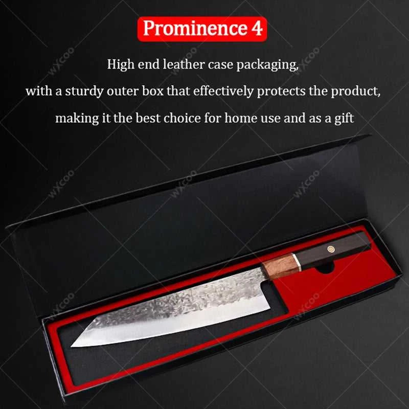 High Hardness Japanese Chef Knife Professional Kitchen Meat Cleaver Stainless Steel Kitchen Vegetable Slicing Knife with Box The jack market .AU The jack market .AU Home $ 53 14:10#without box