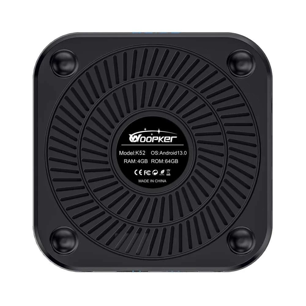 Woopker Android 13 TV Box K52 Rockchip RK3528 Smart TV Box Support 8K Wifi6 BT5.0 YouTube Google Voice Assistant Set Top Box The jack market .AU The jack market .AU Accessories Electronics $ 94 14:350852#4GB 64GB;200009209:201484777