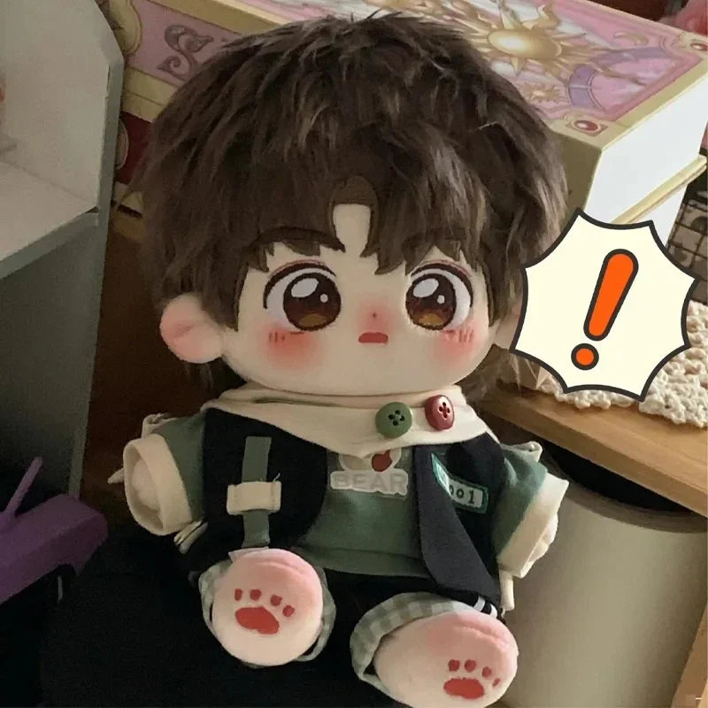 20cm Handsome Cotton Doll Game Identity V Anime Stuffed Toys for Kids Teens Adults Dress-up Puppet Gift Collecibles Gift Dolls