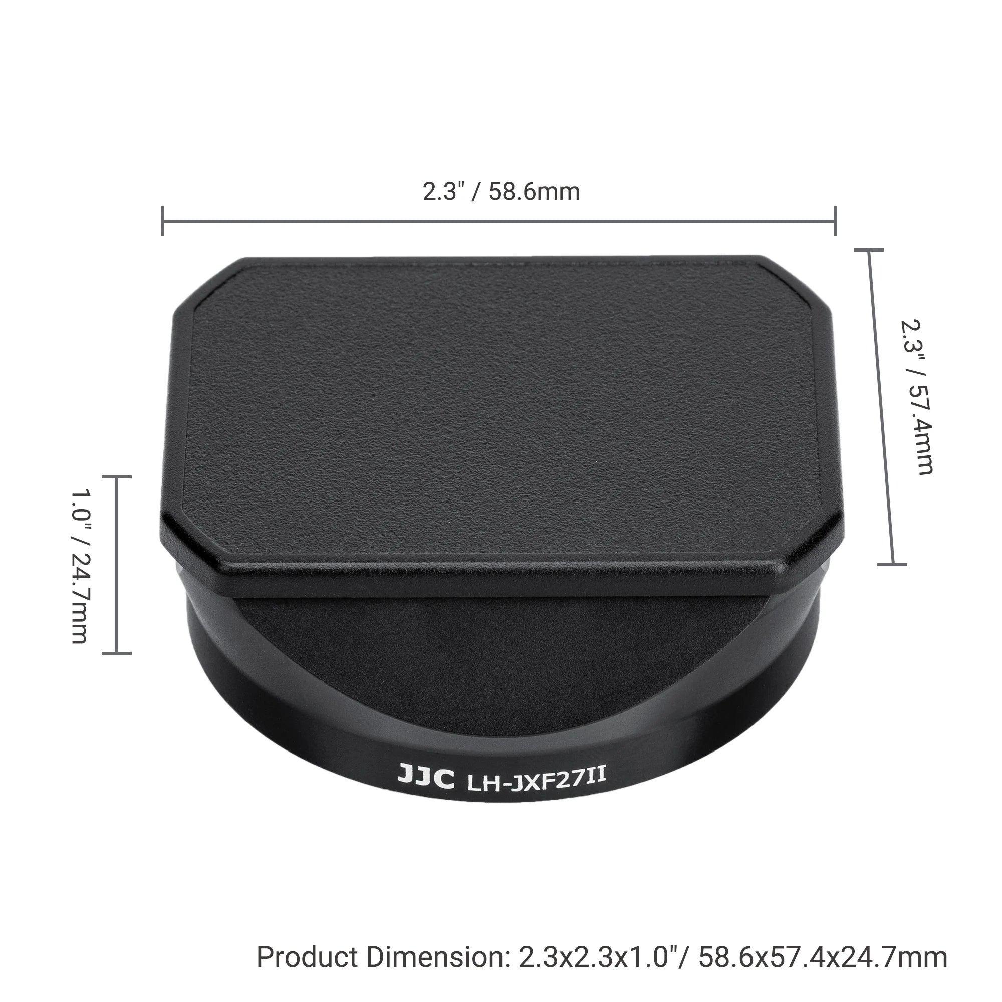 LH-XF27 Metal Lens Hood for Fujifilm XF 27mm F2.8 R WR & Fujifilm XF 27mm f/2.8 Lens for Fuji XT5 XT4 XT3 XT30 XH2S XE4 XS10