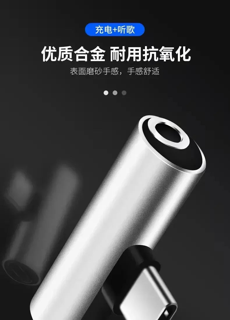 Type-C To 3.5mm Jack Converter Earphone Audio Adapter Cable for Phones with Analog Signals Headphone Aux Cable Type C Adapter