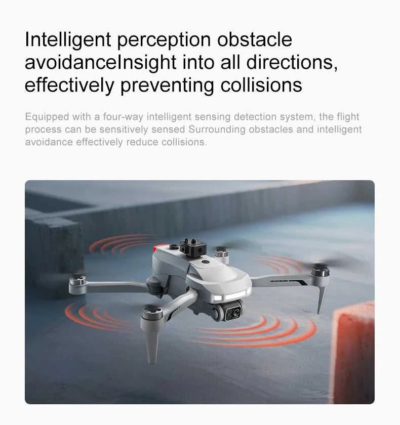 4DRC New V34 Drone 8K Profesional 4K HD Camera Brushless Motor Obstacle Avoidance Foldable Quadcopter Aerial Optical RC Toy The jack market .AU The jack market .AU Drones $ 169 14:10#GPS-8K-1Battery