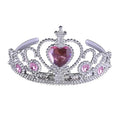 Lovely Plastic Hairbands Blue Rhinestone Princess Crown Headbands Pink Heart Birthday Tiara For Girls Hair Accessories The jack market .AU The jack market .AU Jewellery & Chains $ 47 200001033:361180#pink