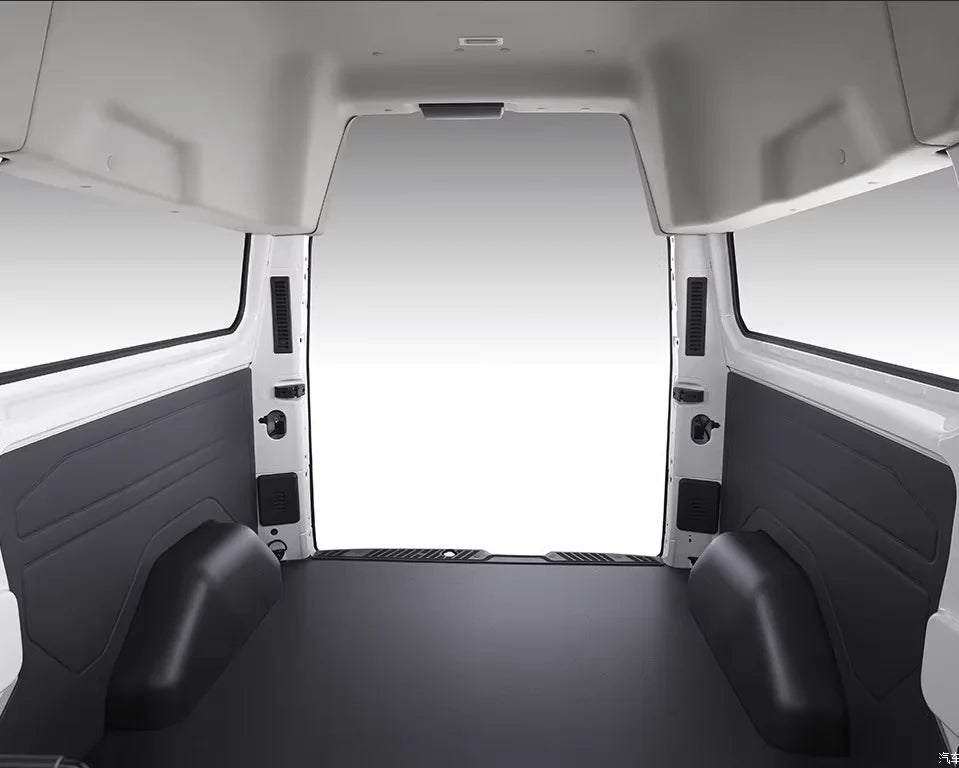 6pcs Car Tail Door D Pillar Decorative Replacement Cover Plate For Black Ford Transit Custom 2012-2023 Van Car Accessories