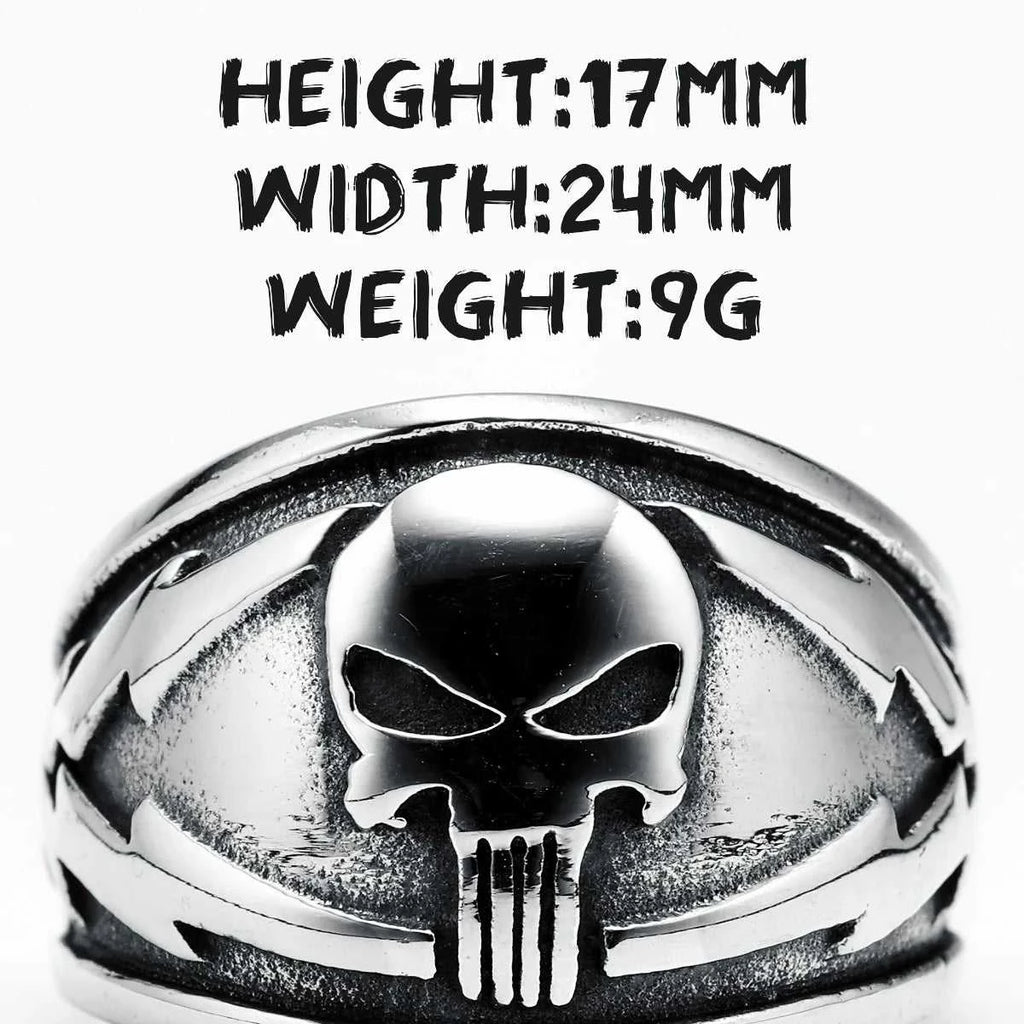 Lightning Skull Men Ring 316L Stainless Steel Skeleton Rock Punk Warrior Rings Rap for Rider Male Boyfriend Jewelry Best Gift The jack market .AU The jack market .AU Jewellery & Chains $ 50 200000369:200000296;200000783:29#R924-Lightning Skull