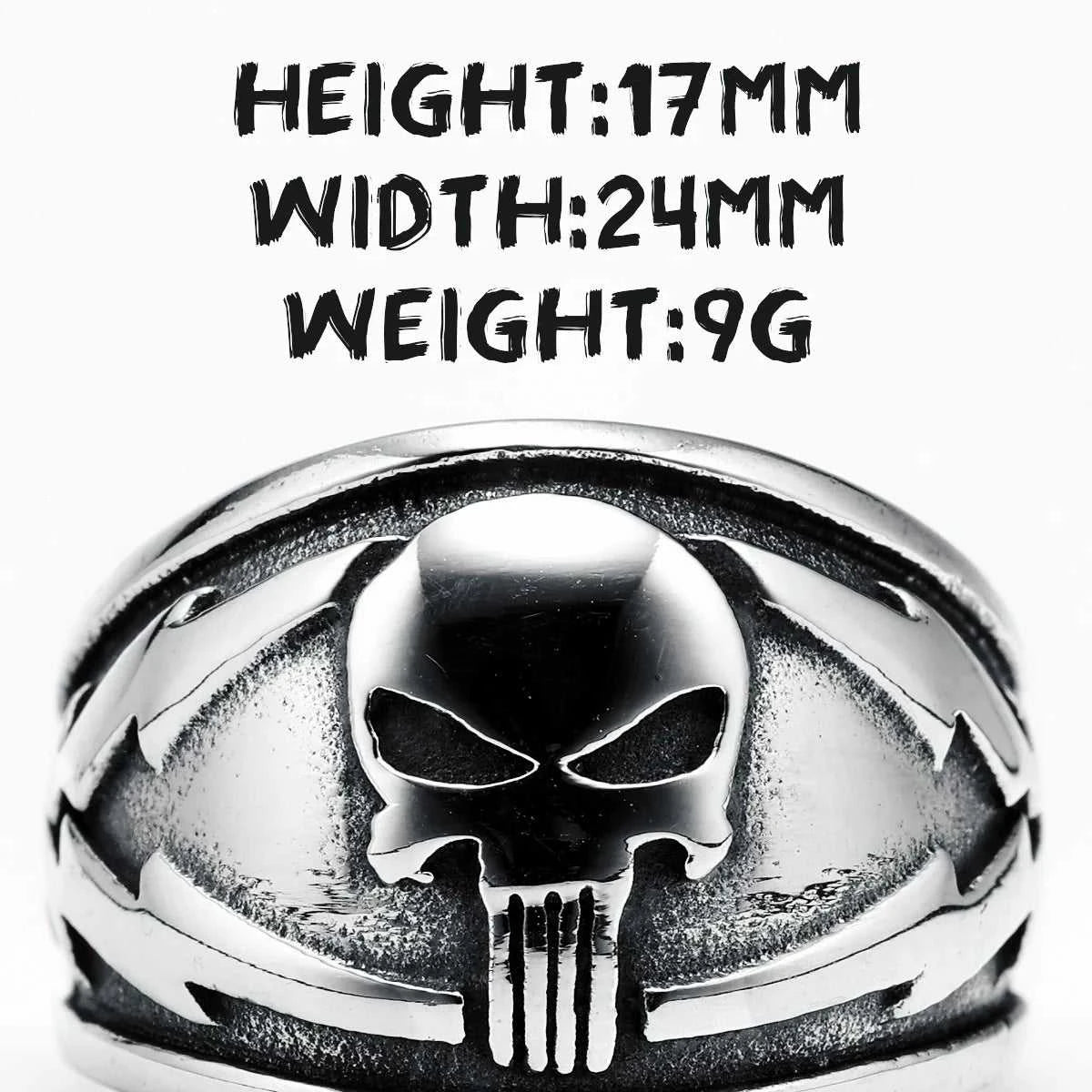 Lightning Skull Men Ring 316L Stainless Steel Skeleton Rock Punk Warrior Rings Rap for Rider Male Boyfriend Jewelry Best Gift The jack market .AU The jack market .AU Jewellery & Chains $ 50 200000369:200000296;200000783:29#R924-Lightning Skull