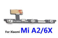 New For Xiaomi Poco F1 F2 X3 GT X4 Pro 5G M3 Pro A1 A2 A3 Lite Power Switch On Off Volume Key Button Flex Cable Replacement