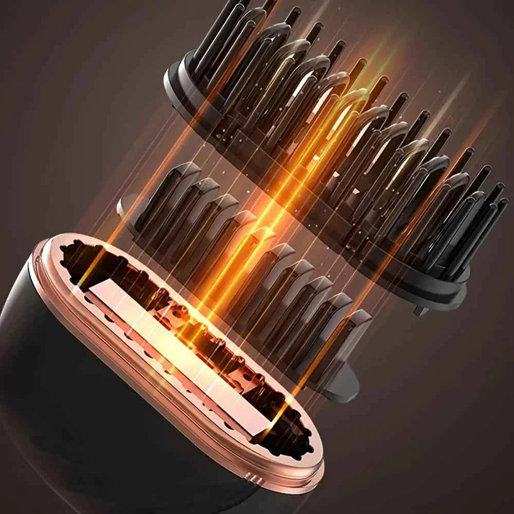 New Wireless Straightening Comb Portable USB Charging Hair Straightener Brush Heating Plates Comb for Smooth Styling Hair Styler