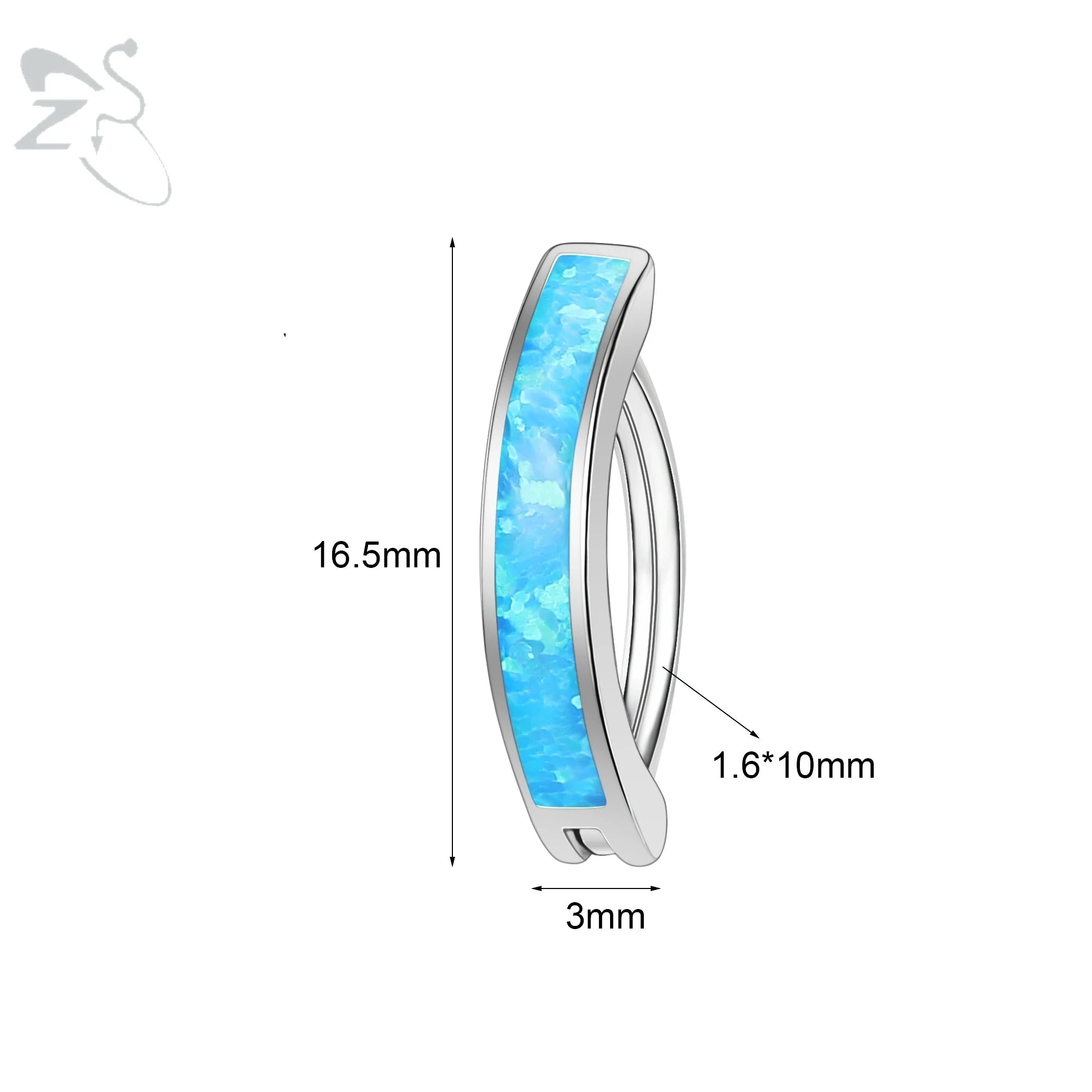 ZS 1PC 925 Sterling Silver Navel Ring Reverse Curved Belly Button Clicker Minimalist Belly Piercing Zircon Navel Piercing 14/16G The jack market .AU The jack market .AU Jewellery & Chains $ 55 200001033:200003762#style2 1.6x10mm
