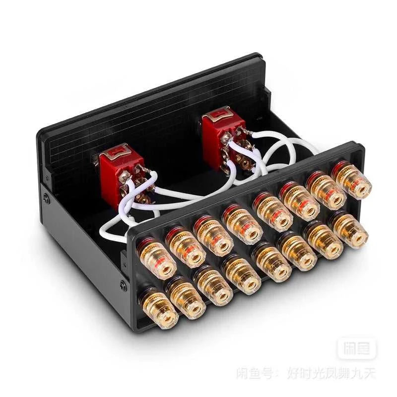 2 pairs of speaker switcher / A-B amplifier switcher Two in two out amplifier speaker switch Two-channel power amplifier switch The jack market .AU The jack market .AU Accessories Electronics $ 130 14:193