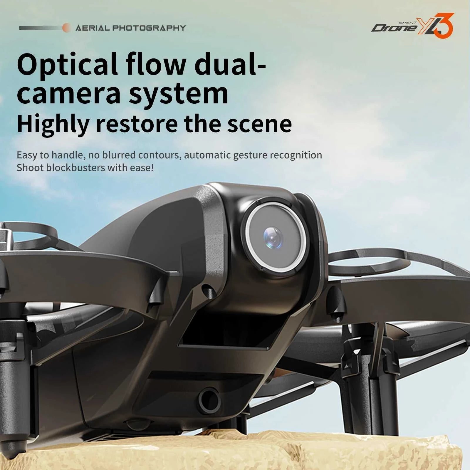2025 NEW GISAEV YL3 Drone for Kids & Beginners - 2.4'' Screen Remote Dual 4K Cameras Auto Hovering Stable Flight Perfect Gift The jack market .AU The jack market .AU Drones $ 90 14:29#White-Screen-4K-1B
