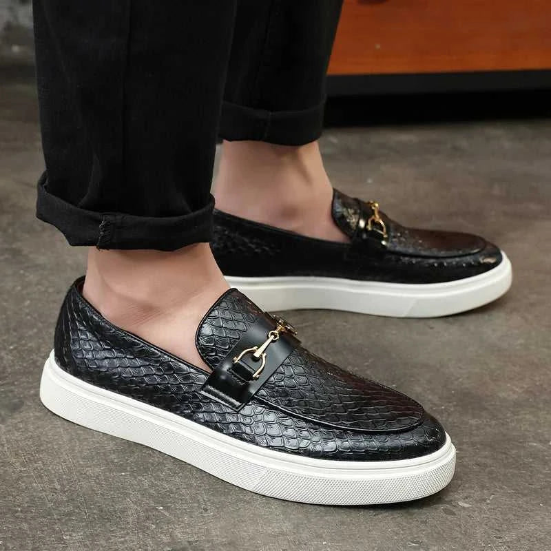 Fashion Men's Casual Shoes Embossed Leather Men Classic Retro British Style Tassels Loafers Mens Slip-on Outdoor Driving Flats The jack market .AU The jack market .AU Step Up Your Style: Trendy Shoes for Every Occasion! $ 101 14:193#S11 Black;200000124:200000364#39 (US 6.5);200007763:201336100