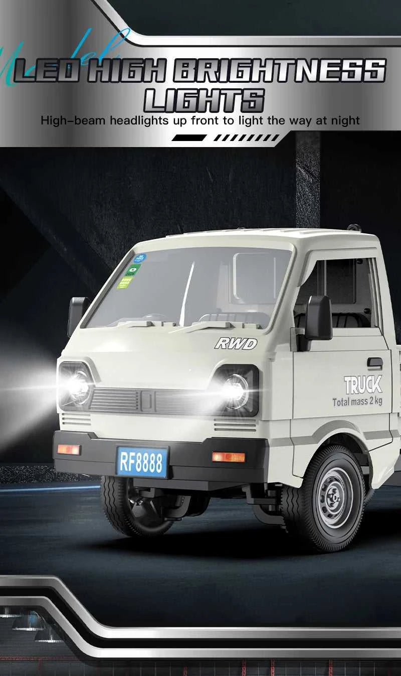 RC Truck 1:16 2.4GHZ RC Car Simulation Drift Climbing Truck With Spray and LED Lights RC Electric Truck Model Boy's Toys Gifts The jack market .AU The jack market .AU Little Wonders $ 82 14:193#A Blue car