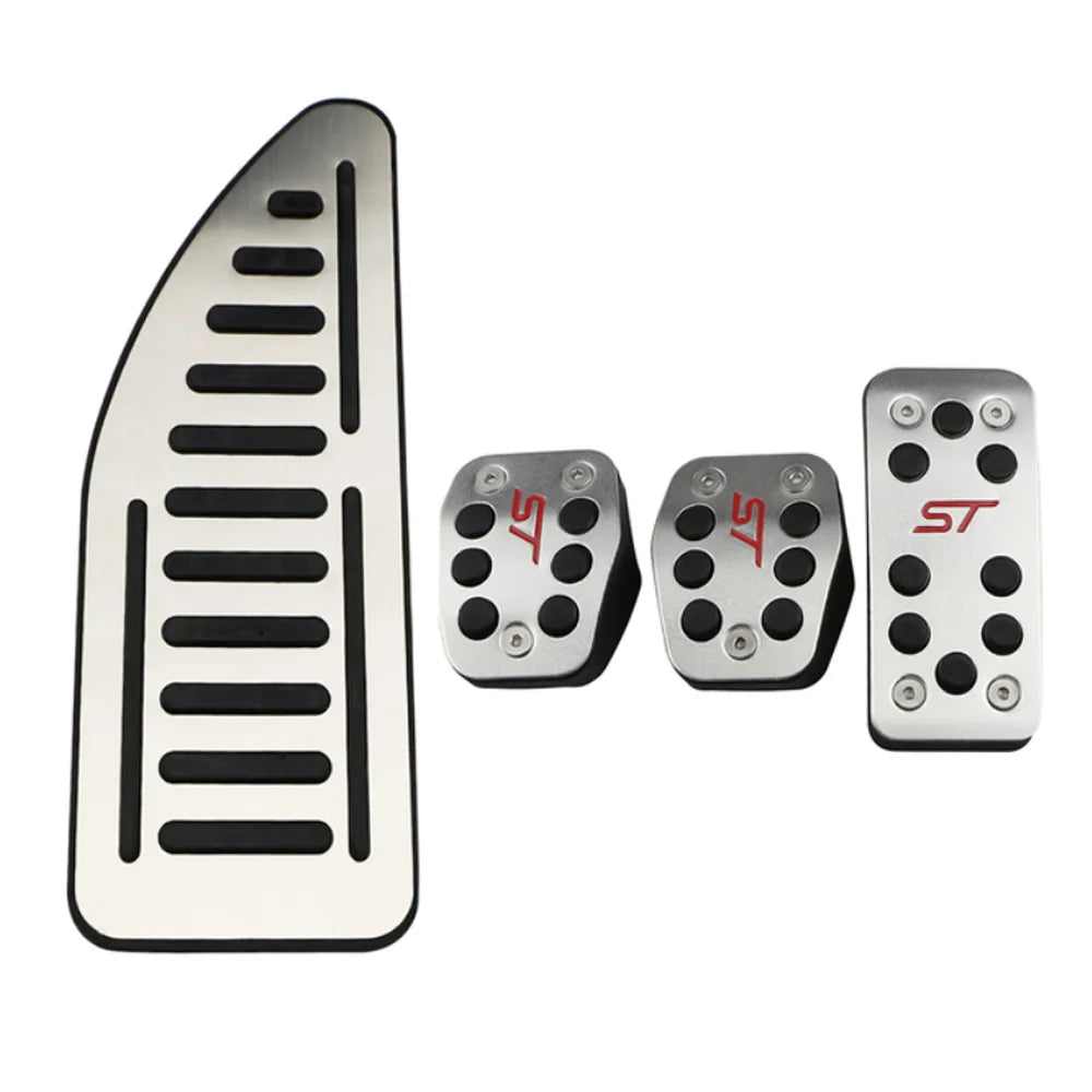 Car Accelerator Brake Rest Pedal Cover for Ford Focus 2 3 4 MK2 MK3 MK4 RS ST 2005-2020 Kuga Escape 2005-2017 Accessories