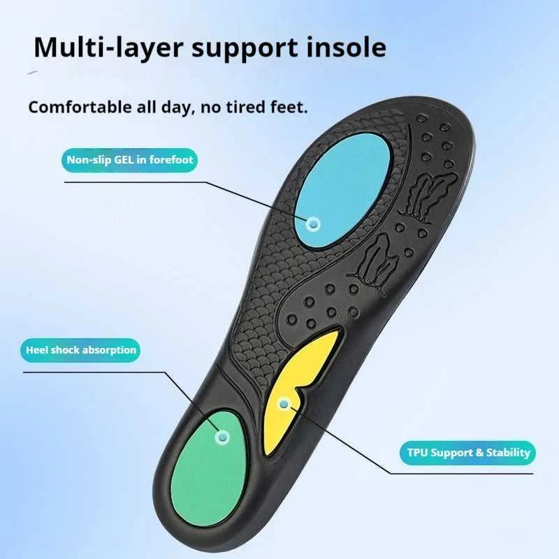 Shock absorbing sports insoles men and women breathable comfortable Shoe Pads Arch support orthotic insole 1Pair/2Pair The jack market .AU The jack market .AU Step Up Your Style: Trendy Shoes for Every Occasion! $ 50 14:350850#Pink;200000124:150#EU39-40