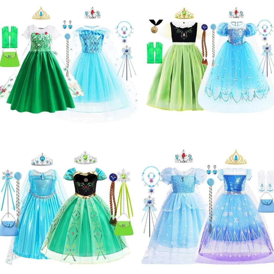 Elsa Dress for Girl Fancy Christmas Dress Girls Princess Halloween Anna Costume 4 5 6 7 8 9 10 Years The jack market .AU The jack market .AU Mum & Kids: Essential Products for Every Family $ 34 14:200003699#dress I1;200000463:200004187#2T Tag-100