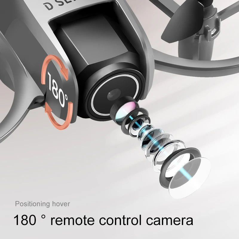 New D16 Mini Drone 8K HD Dual Camera GPS Positioning Profesional 180° Electric Adjustable Obstacle Avoidance Bushless UAV 2026