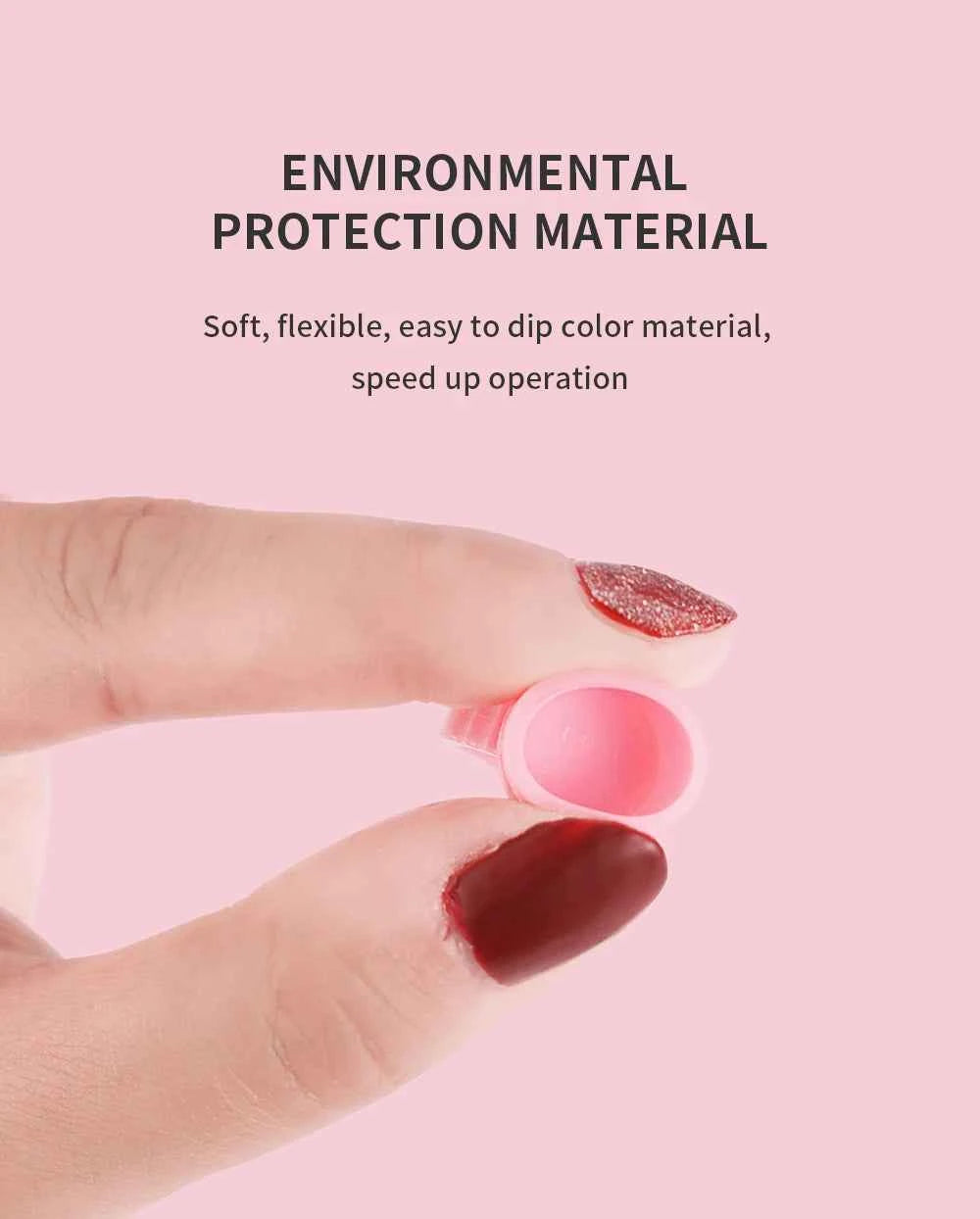 GLAMLASH Disposable Eyelash Extension Glue Rings - 100 Pcs for Effortless Application & Precision Pigment Holding