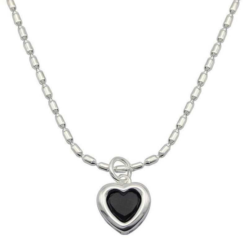 New 925 Sterling Silver Heart Necklaces Pendant Fashion Sterling Silver Jewelry Statement for Women The jack market .AU The jack market .AU Jewellery & Chains $ 49 200000226:200004890#blue