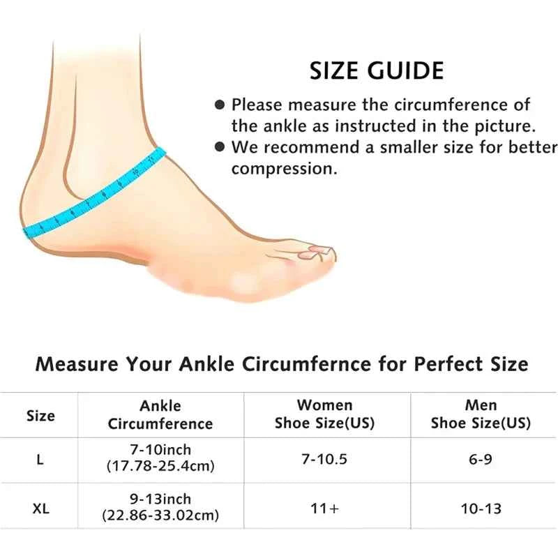 CoolRelief Gel Foot Pack - Reusable Hot/Cold Therapy for Ankle Pain Relief