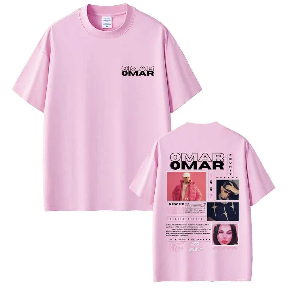 Omar Courtz Primera Musa Album Tour T Shirt Men Women Clothing Hip Hop Fashion Short Sleeve T-shirts High Quality Cotton T-shirt The jack market .AU The jack market .AU Men Fashion $ 36 14:350850#Pink;5:4182