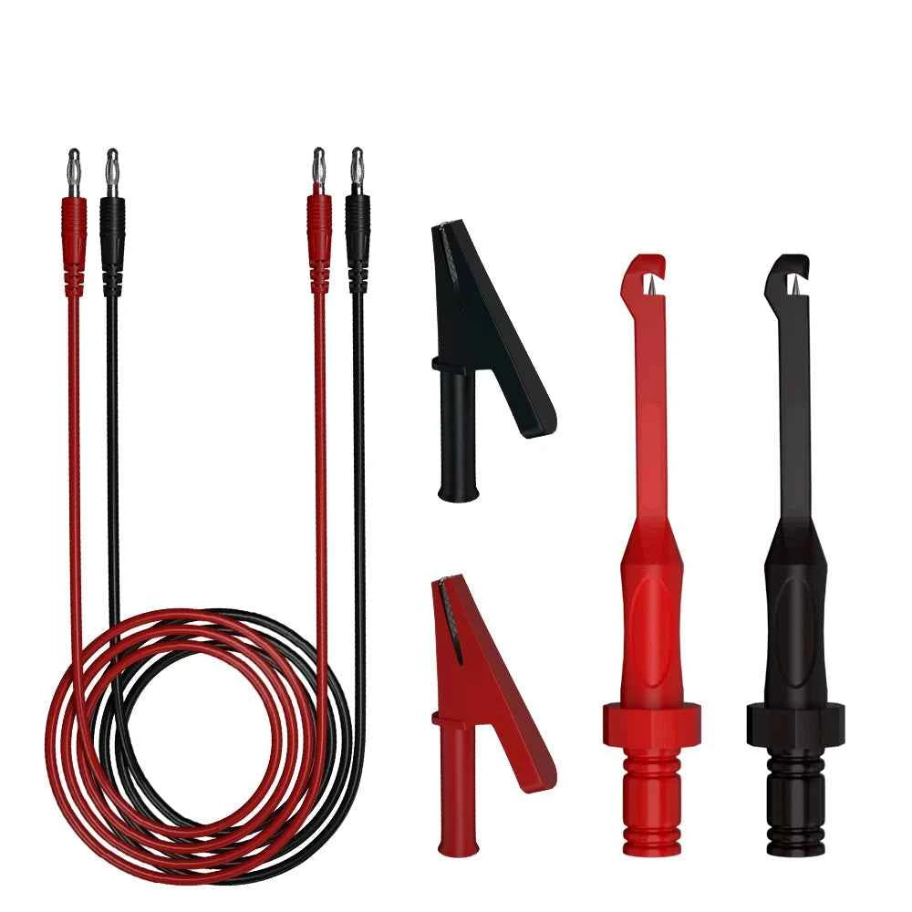 QSS Multimeter Test Leads Kit Digital Electrical Test Probes Set for Automobile Circuit Repair Wire-Piercing Needle