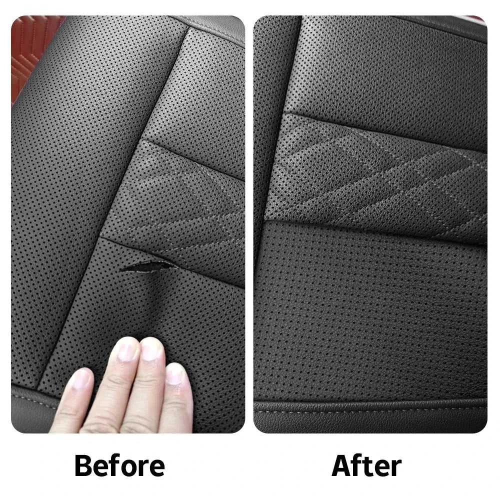 Breathable Perforated Leather Repair Sticker Furniture Sofa Self-adhesie PU Leather Patches for Sofa Hole Bags Car Seats Sticker The jack market .AU The jack market .AU Home $ 46 14:193#Black 40cmx150cm