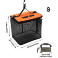 Floating Fish Basket Fish Basket for Caught Fish Foldable Fishing Holder Minnow Bucket Portable Collapsible Mesh Fishing Bait The jack market .AU The jack market .AU Fishing Gear $ 36 14:29#S