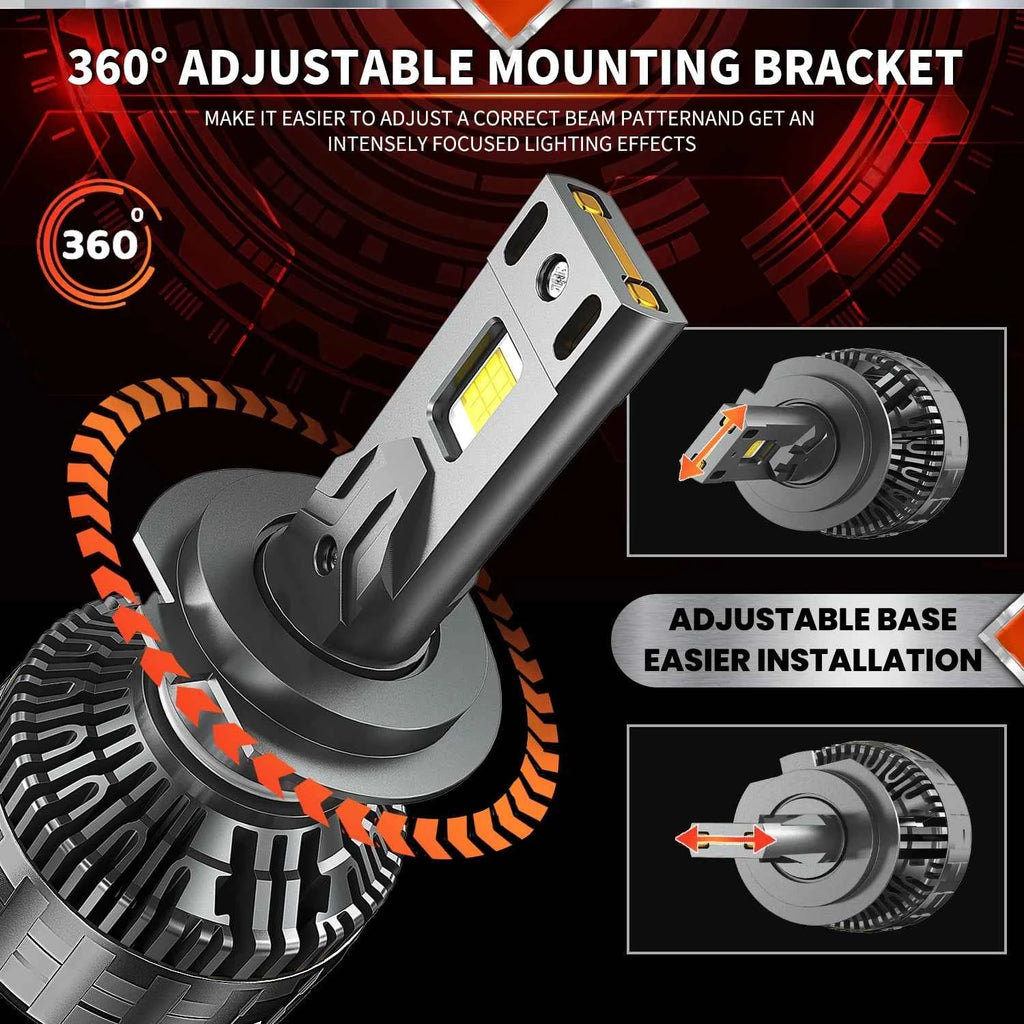 8800W 12000000LM H4 H7 LED Canbus H11 H8 H1 H3 9005 HB3 9006 HB4 H8 H9 9012 9007 9008 H13 LED Headlights Car Headlamp Bulb 12V